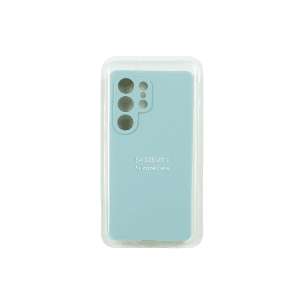 Silicone Cover FIBRA Full Camera without Logo (A) для Samsung S25 Ultra (Mint)