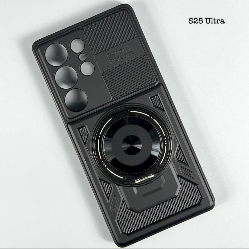 Чохол Armor Rotating Magnetic для Samsung S25 Ultra чорний