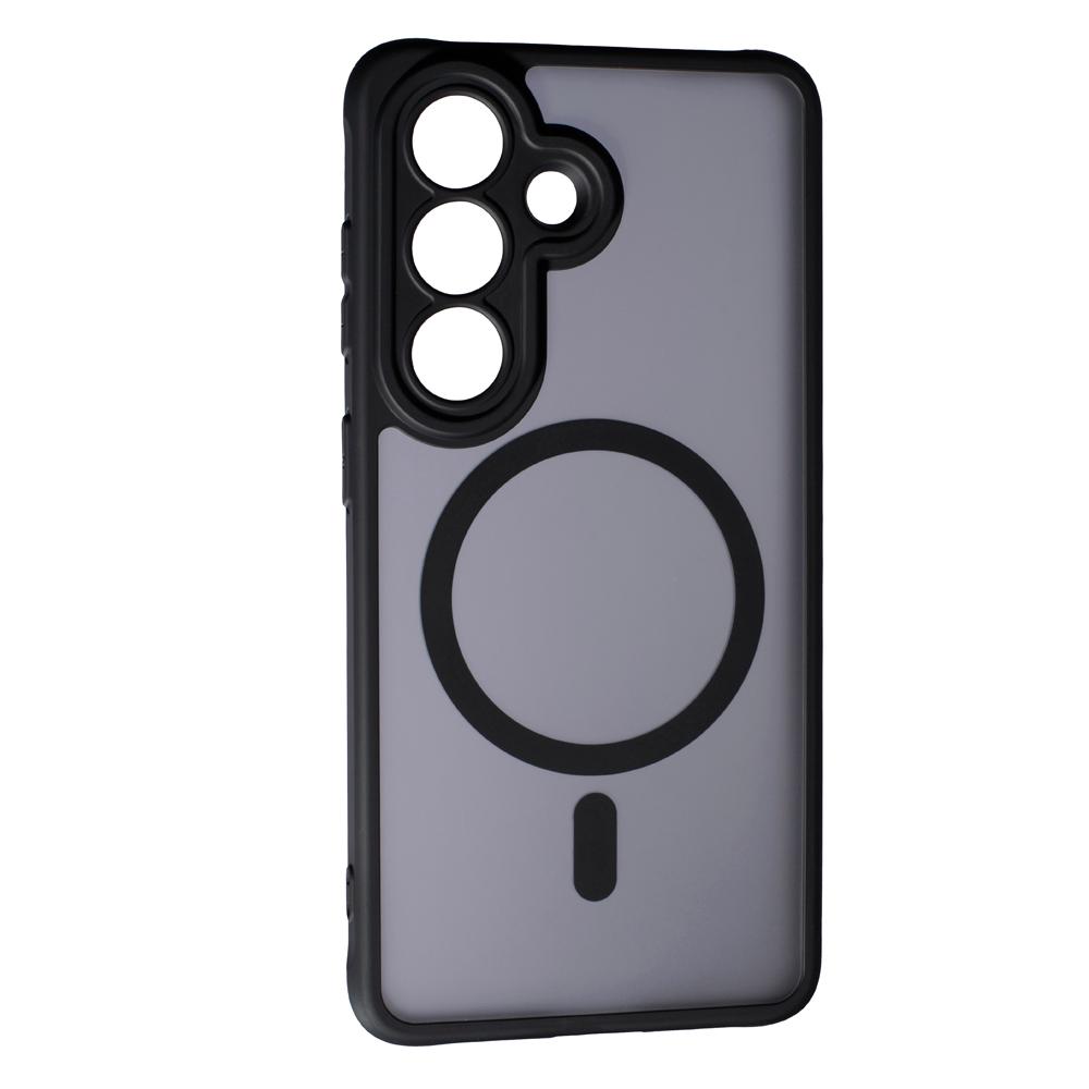 Чохол Magsafe MATTE ACRYLIC  для Samsung S26 з захистом камери Black