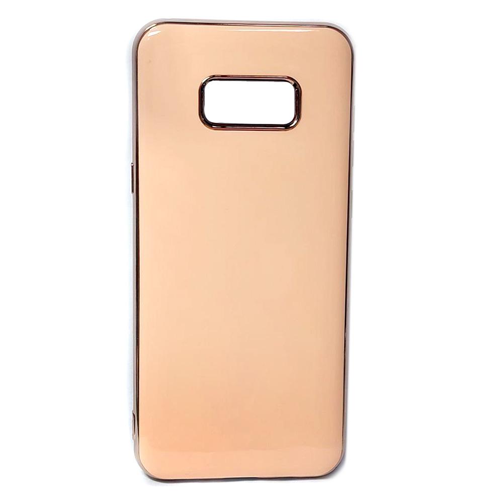 Накладка Brand Case no logo для Samsung S8+ персикова