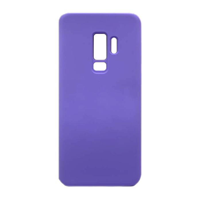 Накладка Fibra для Samsung S9 Plus матова з мікрофіброю (Light purple)