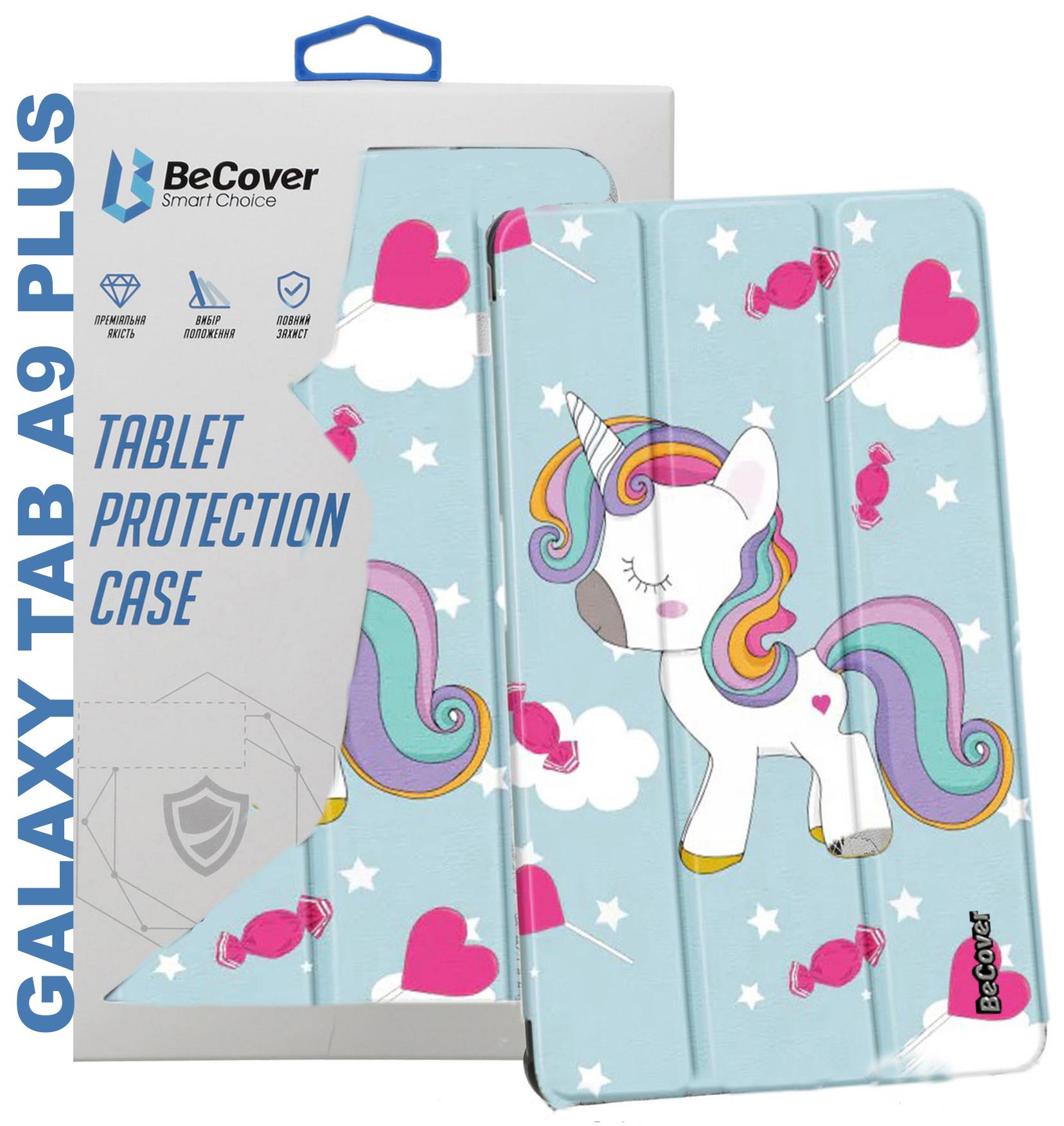 Чохол-книжка BeCover Smart Case для Samsung Galaxy Tab A9 Plus SM-X210/SM-X215/SM-X216 11.0" Unicorn