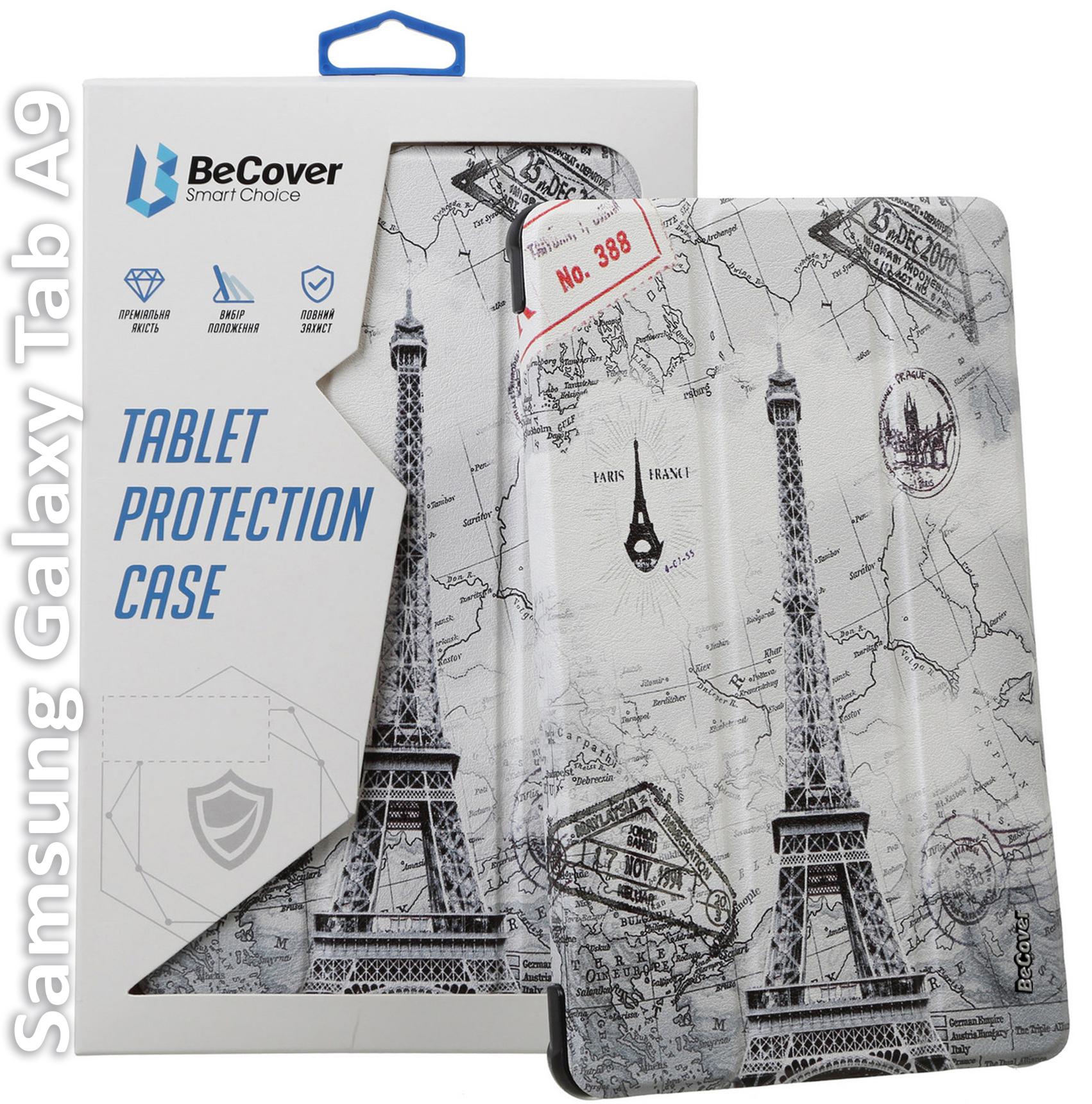 Чохол-книжка BeCover Smart Case для Samsung Galaxy Tab A9 SM-X115 8.7" Paris