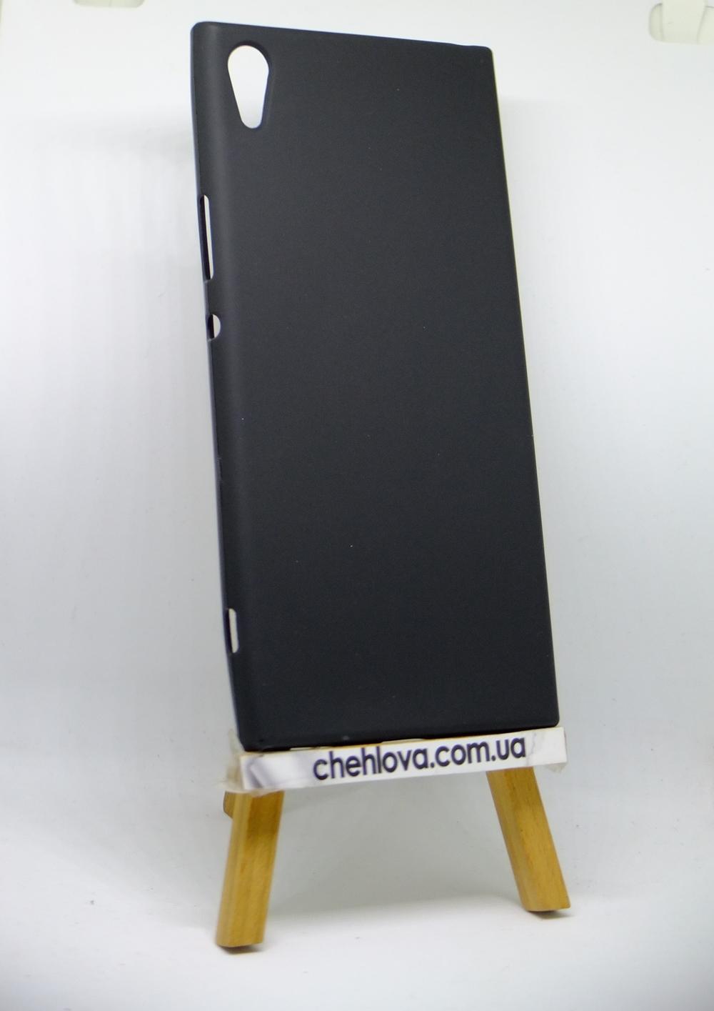 Чехол для Sony Xperia C6 / XA Ultra черный силикон