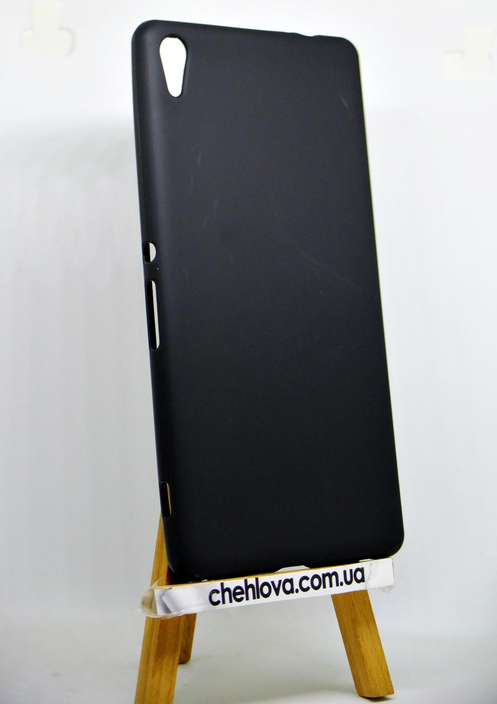 Чехол для Sony Xperia XA Ultra черный силикон