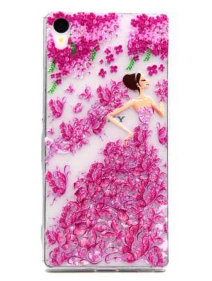 Чехол для Sony Z4 "Весна" (силикон)