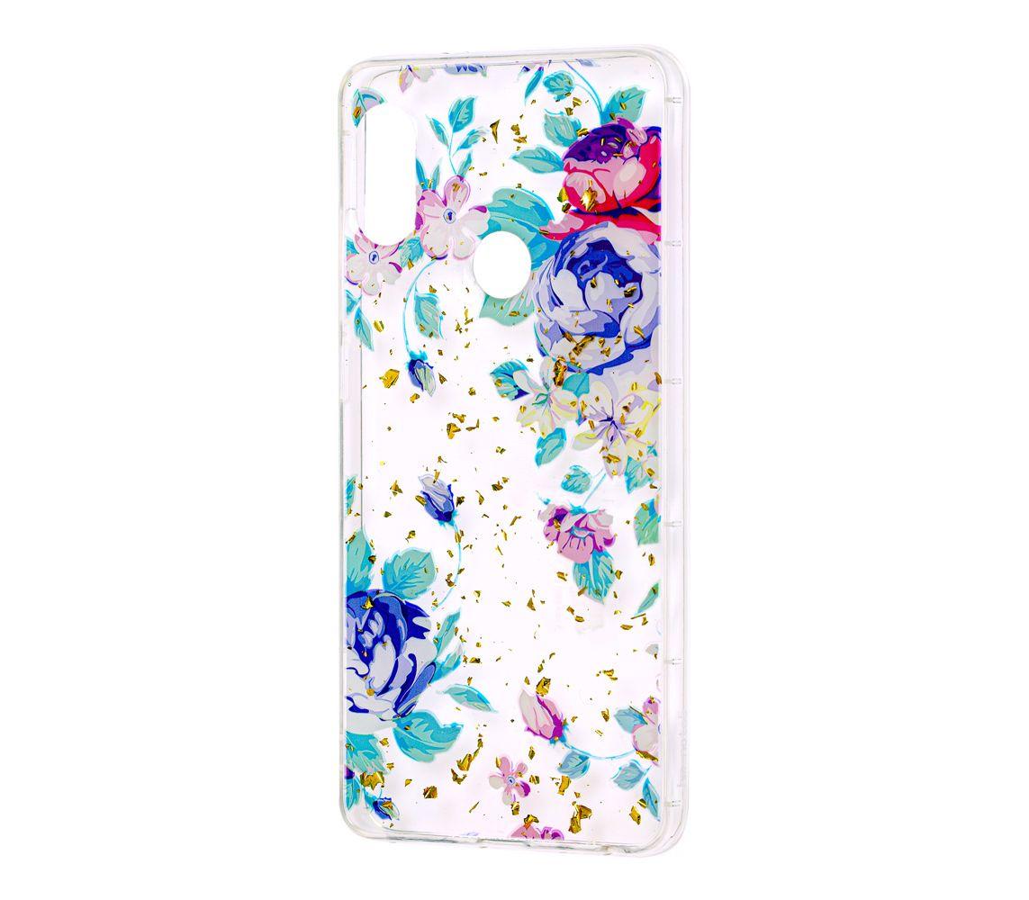 Накладка Beauty Flowers Confetti для Samsung M30 "Букет піонів"