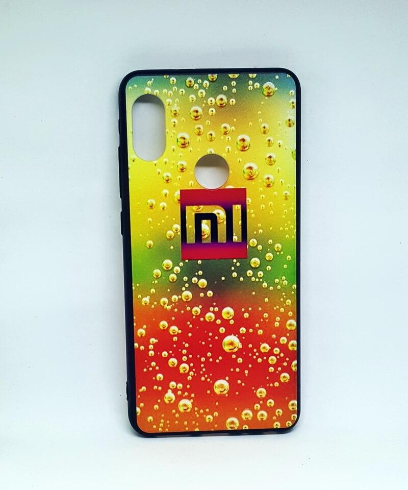 Накладка 3D RAIN для Xiaomi Redmi Note 6 помаранчева