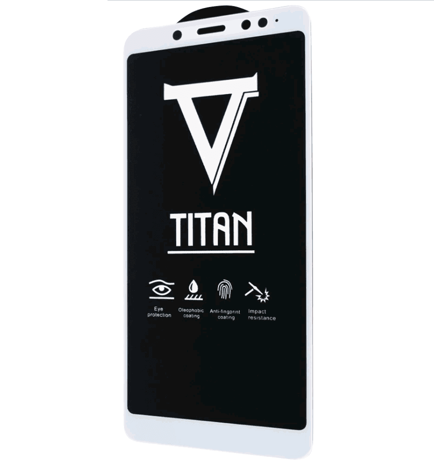 Захисне скло Titan Glass для Xiaomi Note 5 White