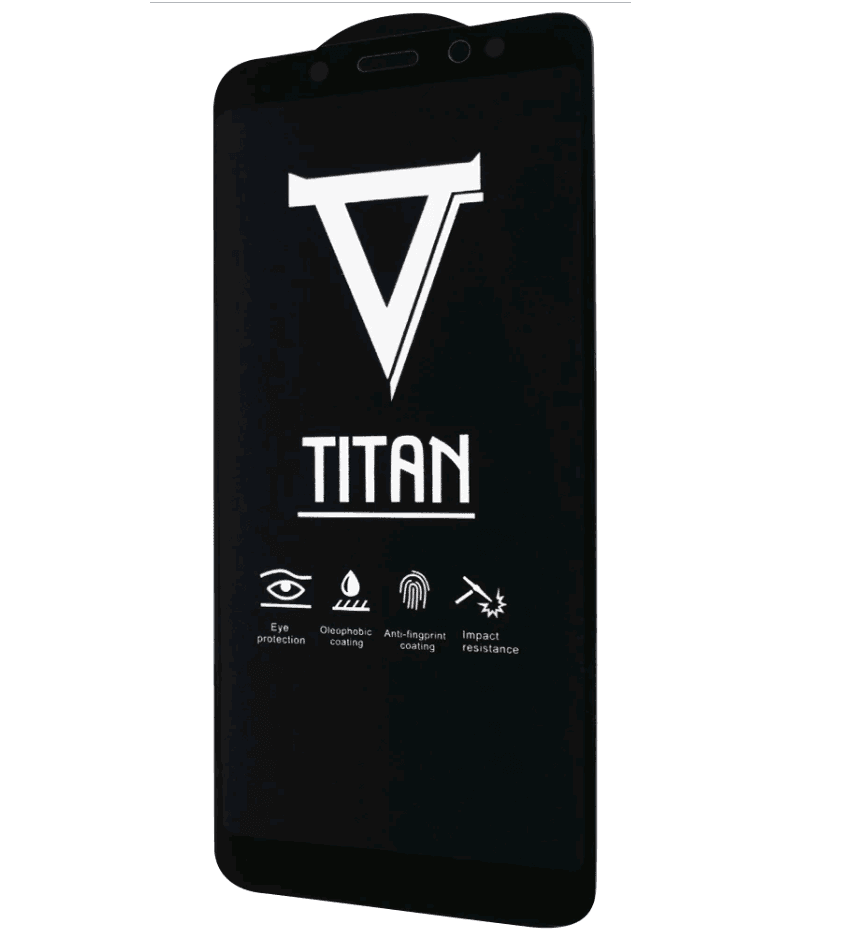 Захисне скло Titan Glass для Xiaomi Note 5 Black