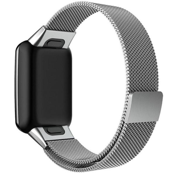 Ремінець Milanese loop для Xiaomi Mi Smart Band 7 Pro (Silver)