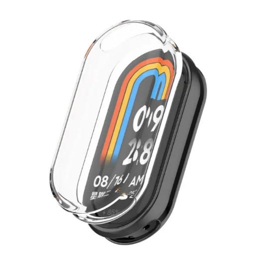 Чохол-накладка Silicone Face Case для Xiaomi Mi Band 8 (clear)