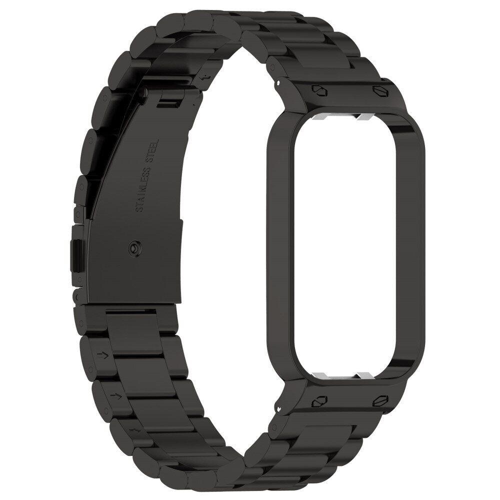 Ремінець Steel  для Xiaomi Redmi Smart Band 2/Mi Smart Band 8 чорний