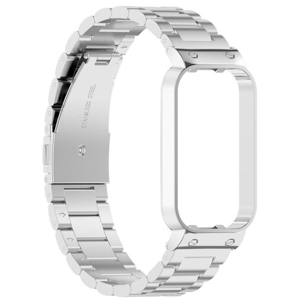 Ремінець Steel  для Xiaomi Redmi Smart Band 2/Mi Smart Band 8 сріблястий