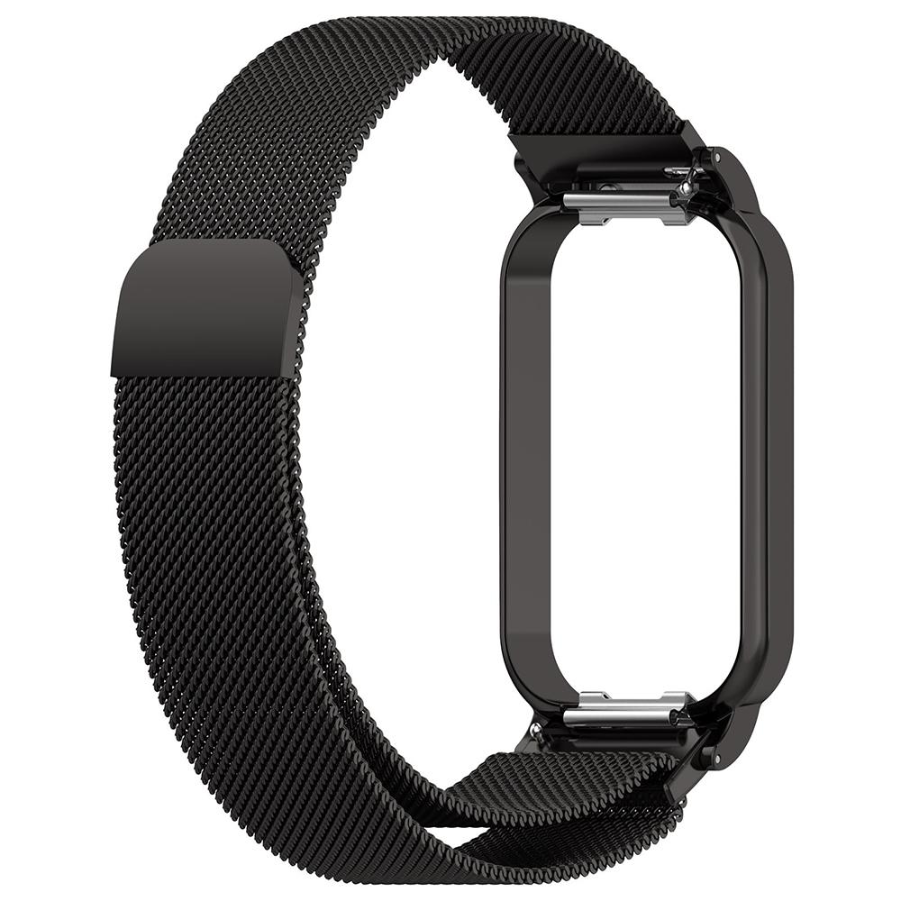 Ремінець Milanese Loop для Xiaomi Redmi Smart Band 2/Mi Smart Band 8 чорний