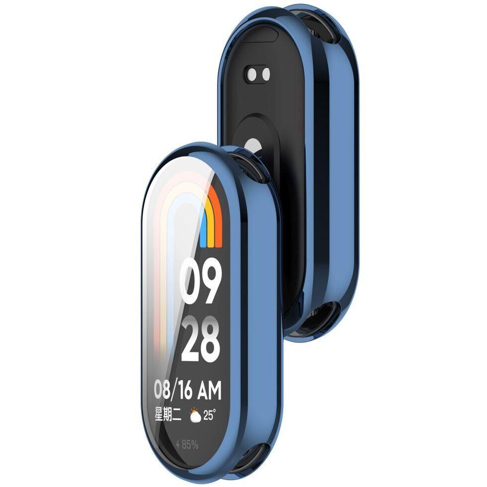 Чохол-накладка Silicone Face Case для Xiaomi Mi Band 8 (Blue)