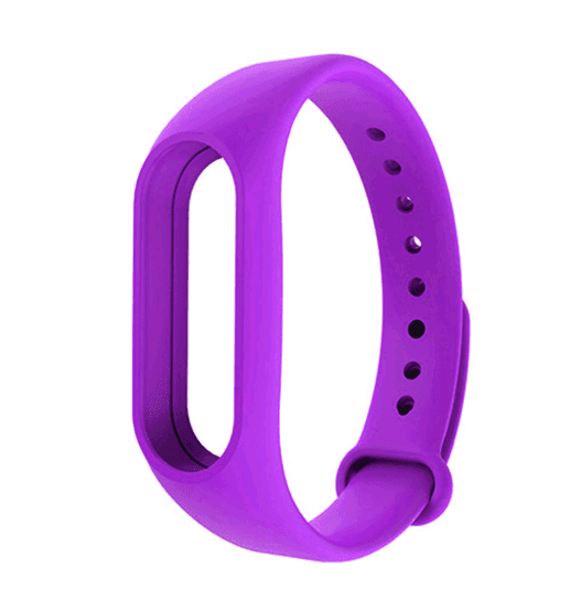 Ремінець Silicone для Xiaomi Mi Band 3/4 (purple)