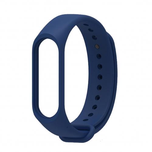 Ремінець Silicone для Xiaomi Mi Band 3/4 Dark blue