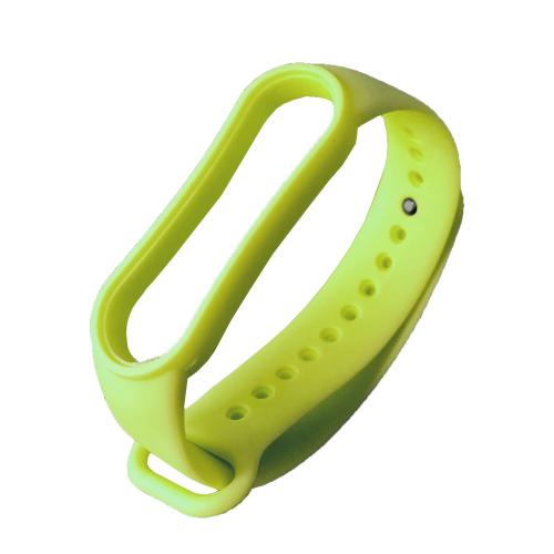 Ремінець Silicone для Xiaomi Mi Band 5/6 (Lime)