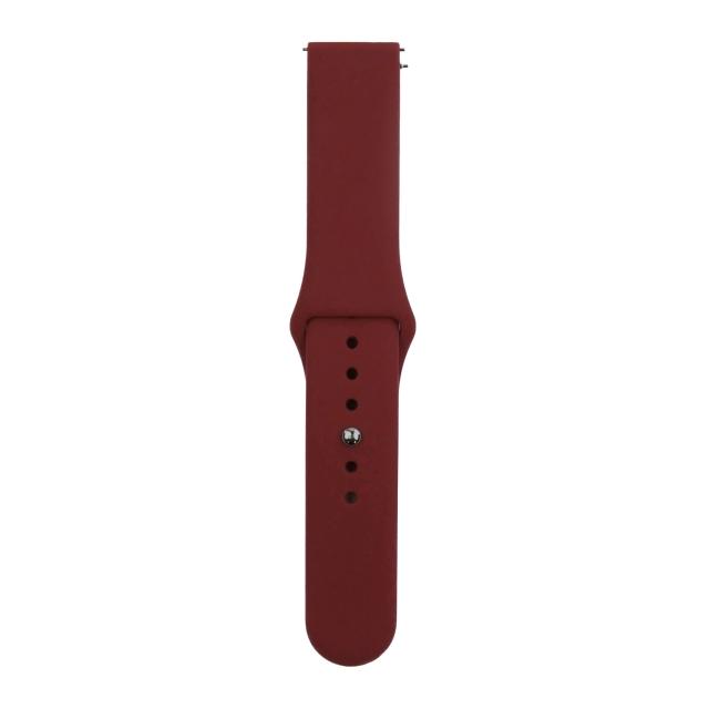 Ремінець Silicone 22mm Burgundy