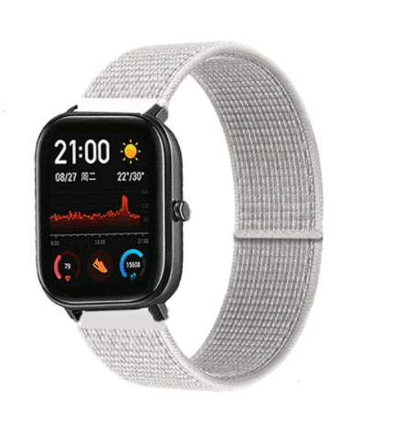 Ремінець Nylon для 22 mm (White)