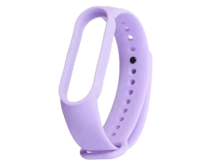 Ремінець Silicone для Mi Band 5/6 (Viola)