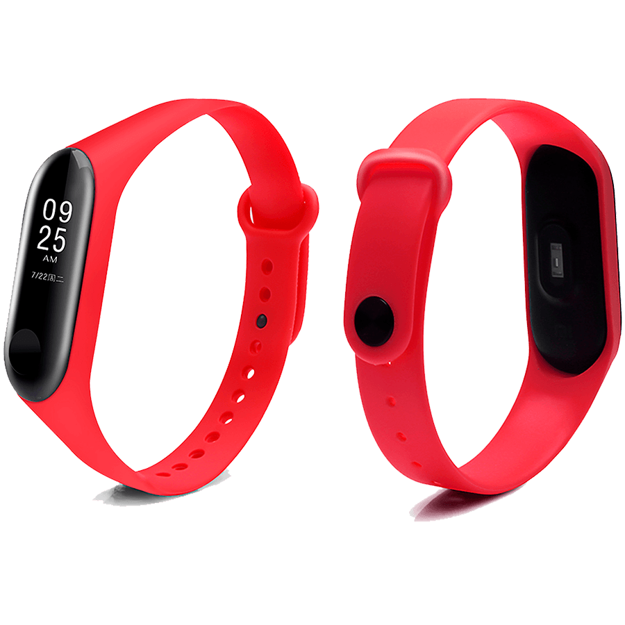 Ремінець Silicone для Mi Band 3/4 (Red)