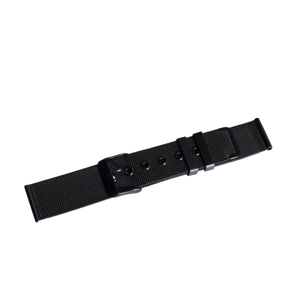 Ремінець Milanese Loop With a Lock Universal 22 mm Black