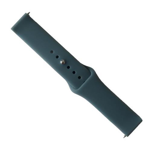 Ремінець універсальний Silicon Stripe 22mm Midnight blue