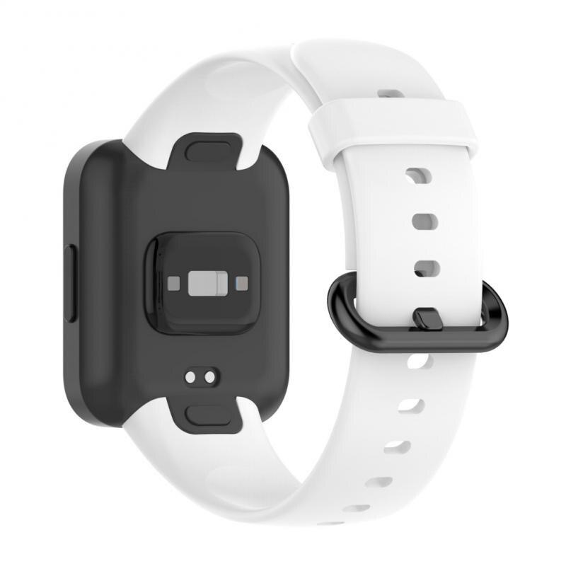 Ремінець Silicone для Xiaomi Mi Watch Lite/Watch 2/Watch 2 Lite (White)