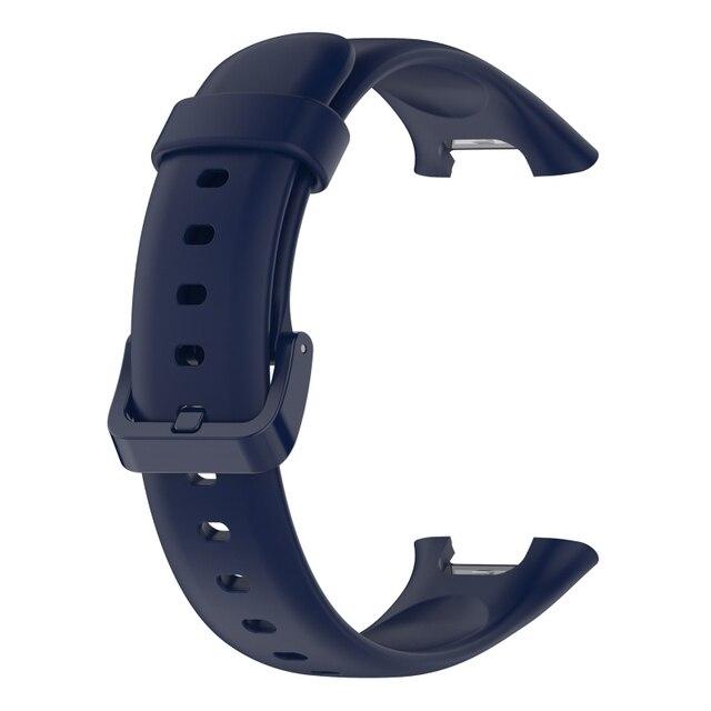 Ремінець Silicone для Xiaomi Mi Smart Band 7 Pro (Midnight blue)