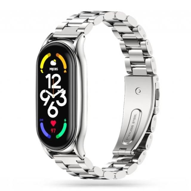 Ремінець Steel для Mi Band 3/4 (Silver)