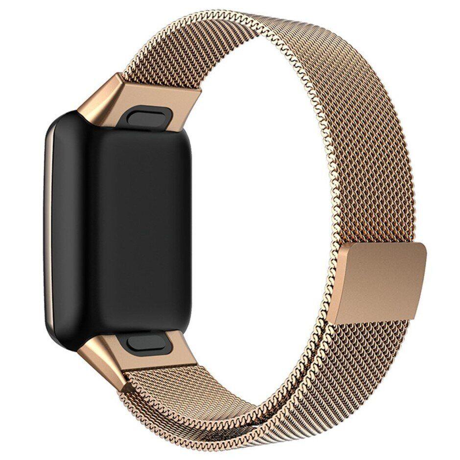 Ремінець Milanese loop для Xiaomi Mi Smart Band 7 Pro (Gold)