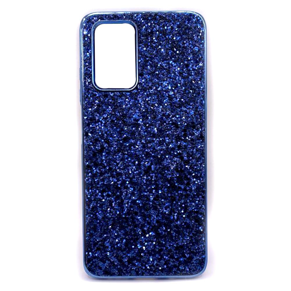Накладка Sparkle Storm для Xiaomi Redmi 10 (Синя)