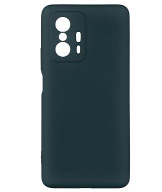 Silicone Cover Full Camera without Logo (A) для Xiaomi 11T / 11T Pro (Midnight blue)