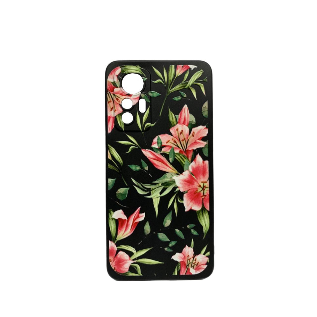 Накладка  Floral Matt для Xiaomi 12 Lite (lilies)