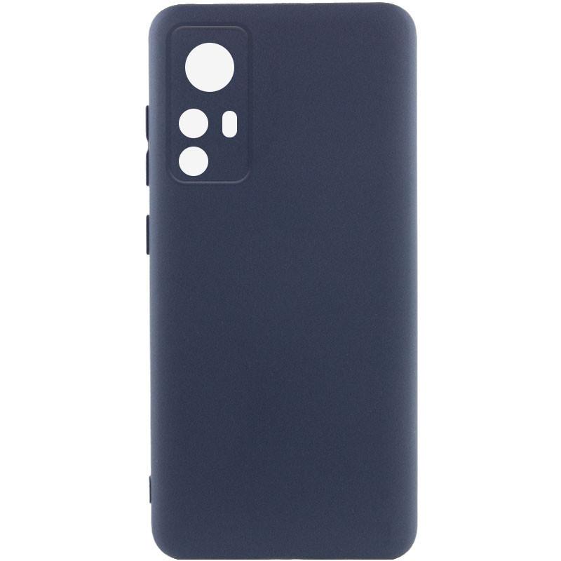 Silicone Cover Full Camera without Logo (A) для Xiaomi 12T / 12T Pro (Midnight blue)