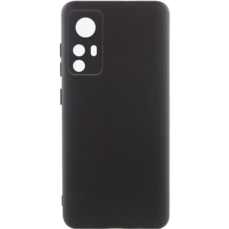 Silicone Cover Full Camera without Logo (A) для Xiaomi 12T / 12T Pro (Black)