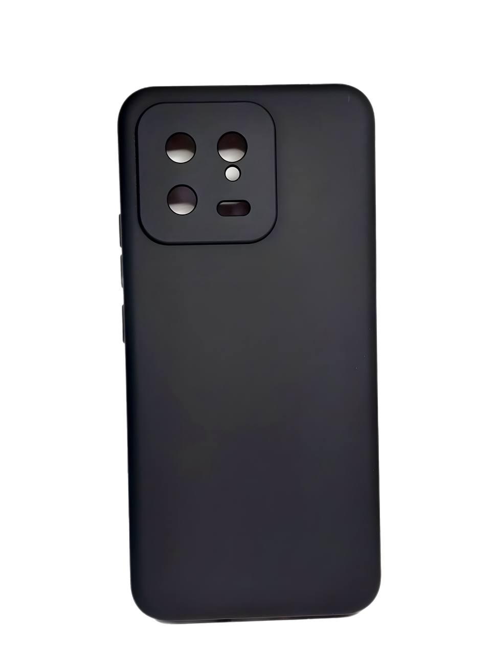 Silicone Cover Full Camera without Logo (A) для Xiaomi 13 (Black)