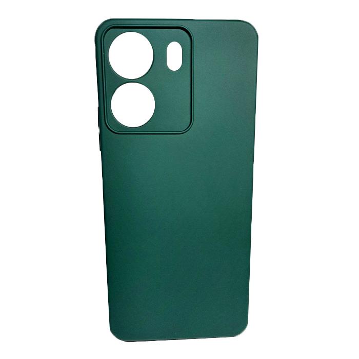 Silicone Cover Full Camera without Logo (A) для Xiaomi Redmi 13C/Poco C65 (Forest green)