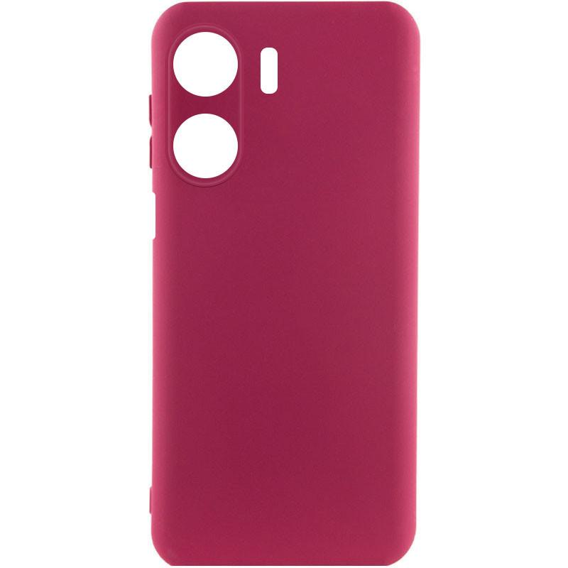 Silicone Cover Full Camera (AA) для Xiaomi Poco X7 Pro (Marsala)