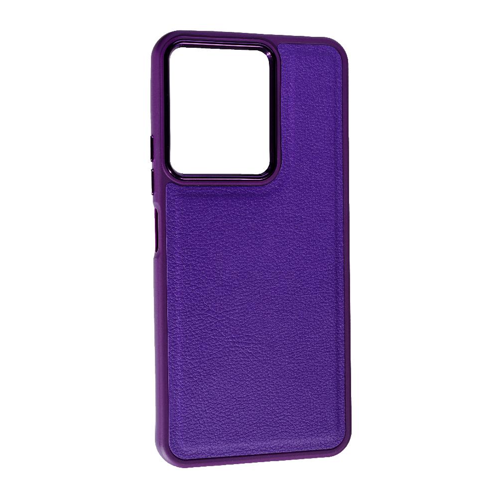 Накладка Leather Case Classic для Xiaomi Readmi 13C/Poco C65 Violet