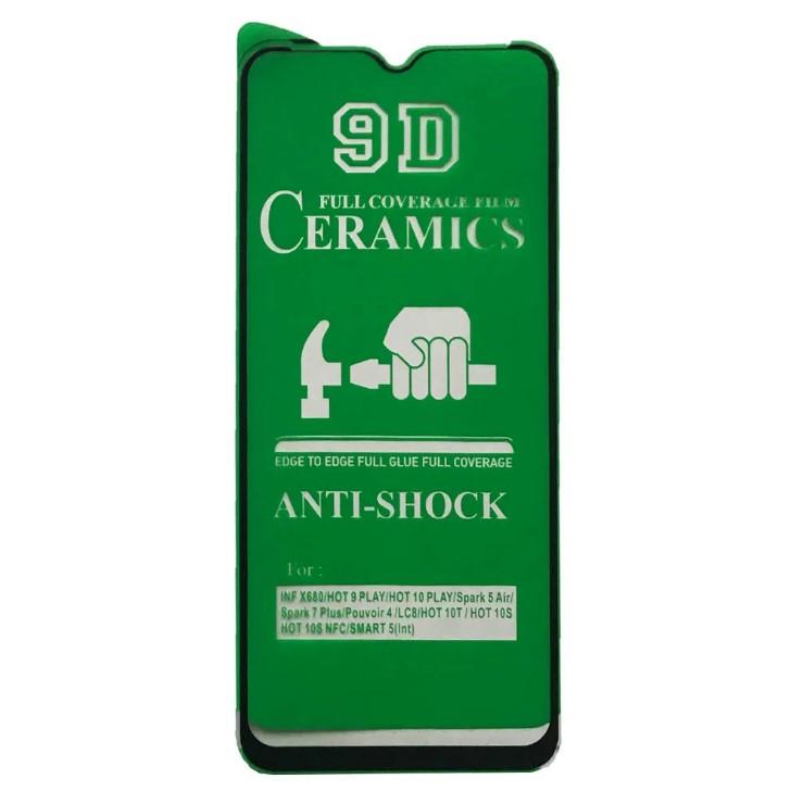 Гнучке скло Ceramic для Xiaomi Redmi 14C /  Poco C75 / Redmi A3 Pro / Hot 9 Play/ Hot 10 Play / Spark 5 Air / Hot 10T / Hot 10s NFC/ Smart 5 (глянцева)