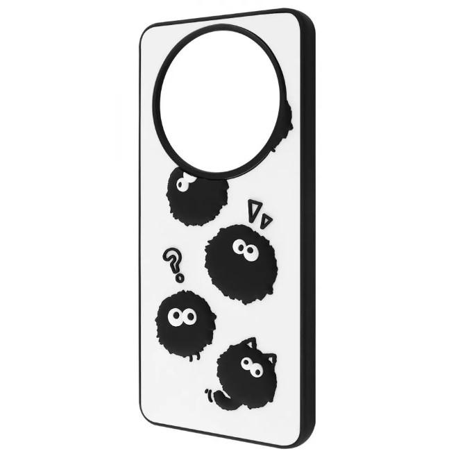 Чохол Doodle Case для Xiaomi Redmi 14C / Poco C75 / Redmi A4  (Black fluffy)
