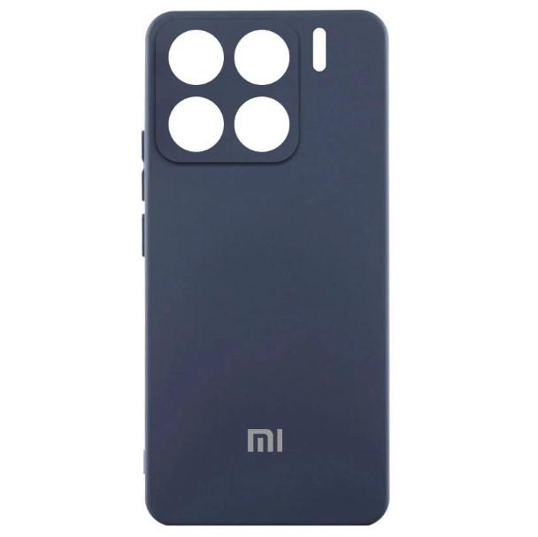 Silicone Cover Full Camera without Logo (A) для Xiaomi 15 (Midnigt blue)