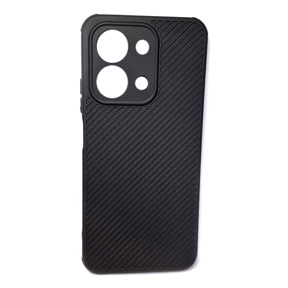 Накладка WAWY Carbon для XIAOMI Redmi 15C (171.56 x 79.47 x 7.99)  (Чорна)
