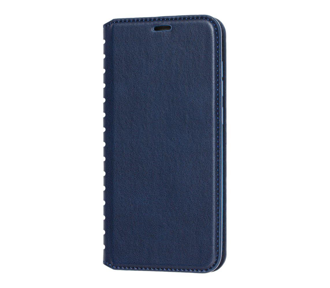 Книжка leather folio для Samsung S8 Plus синя