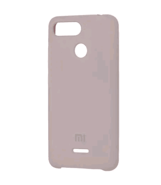 Накладка Silicone Case Premium для Xiaomi Redmi 6 (Lavender)