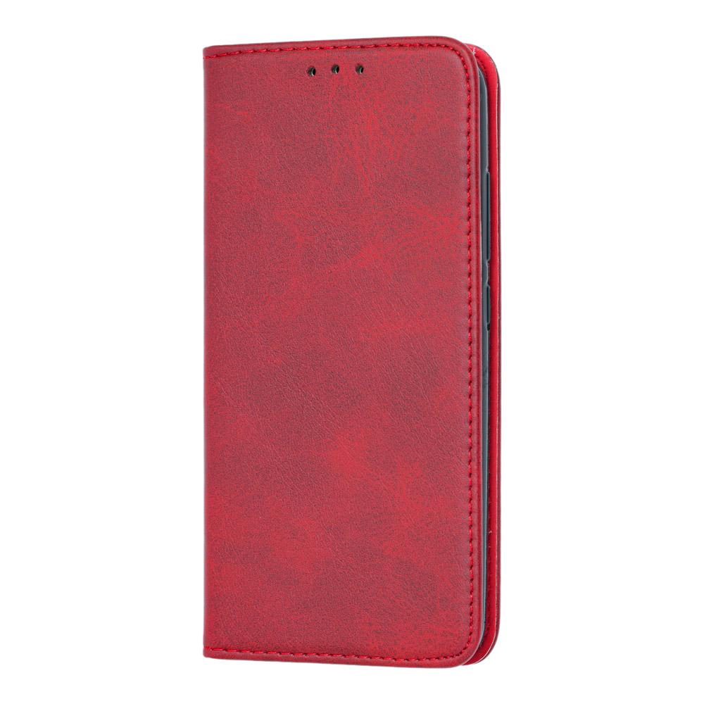 Книжка Black TPU Magnet для Xiaomi Redmi Note 13 Pro Plus 5G червона