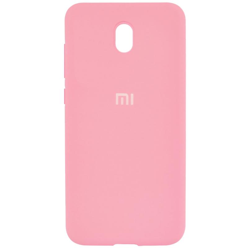 Silicone Cover Full Protective Xiaomi Redmi 8A (light pink)